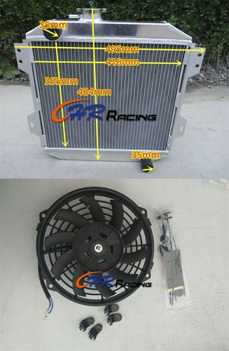 Aluminum radiator fan for - aluminum, ford