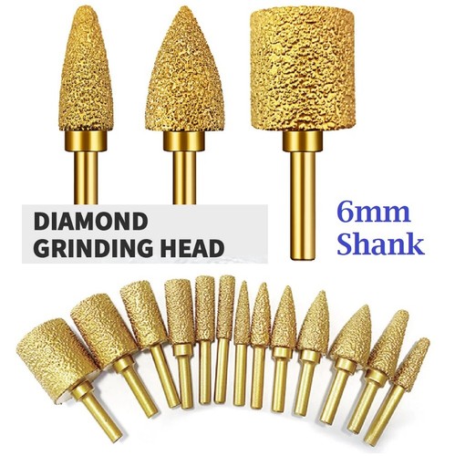 Diamond brazing grinding head - diamond,