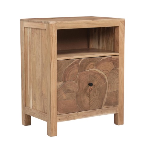 Belmont brown solid - brown, wood