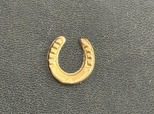 9ct Gold Horse Shoe Charm 0.33g (1009)