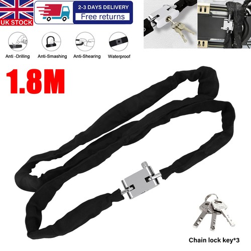 Bike chain lock - lock, 1.8m