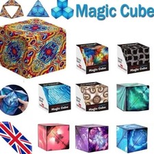 New Variety Changeable Magnetic Magic Cube Anti Stress Puzzle Toys HOT