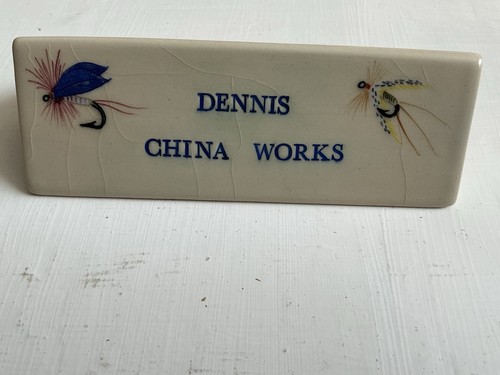 Dennis china works plaque - dennis,