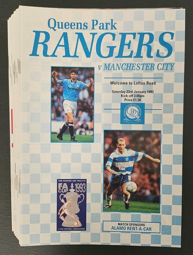 Qpr 1992 1993 season - 1992/1993,