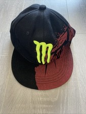 Monster Energy Baseball Cap Black Graffiti Skateboarded Casual Hat Snap Back