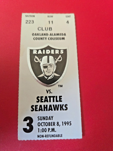 1995 seattle seahawks oakland - 1995,