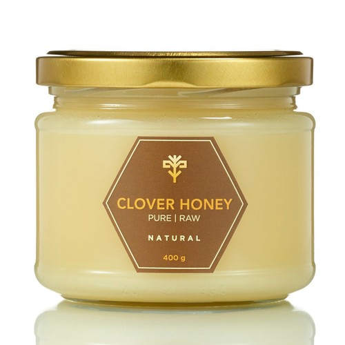 Clover honey raw unprocessed - clover,