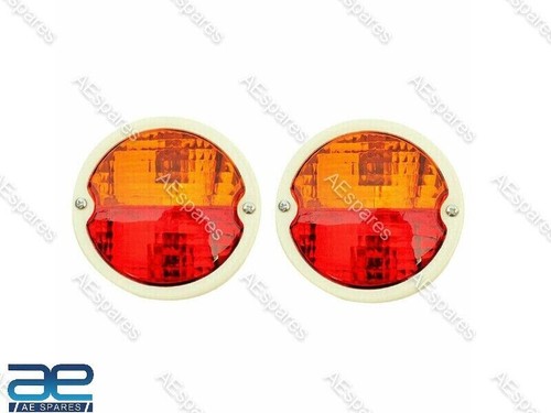 Rear vintage light set white - rear,