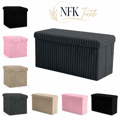 Foldable ottoman storage box - storage,
