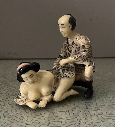 Japanese erotic netsuke - japanese,