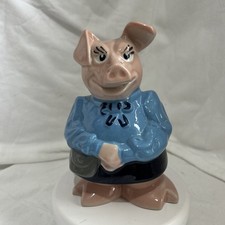 Natwest Pigs Money Box by Wade - Lady Hillary With Original Stopper Collectable