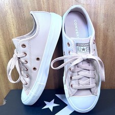 Converse Chuck Taylor All Star Ox  Rose Gold Trainers Womens UK 4