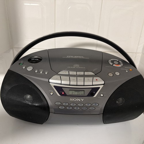 Sony cfd s550l radio tape - radio, cd