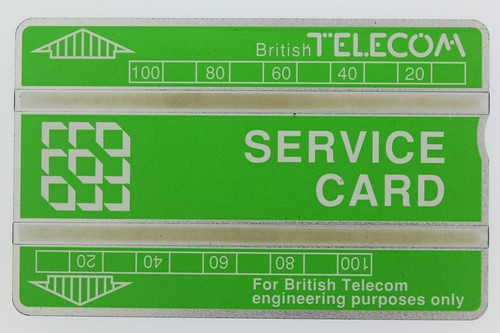 Landis gyr service card - service, 203h