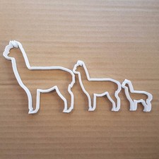 Alpaca Cookie Cutter Sharp Biscuit Dough Pastry Animal Llama Shape Stencil Suri