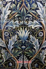 PHOTO  BRISTOL WILLIAM MORRIS TILES JEREMY DELLER ENGLISH MAGIC EXHIBITION CITY