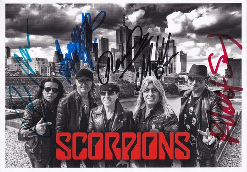 Scorpions large card - large,