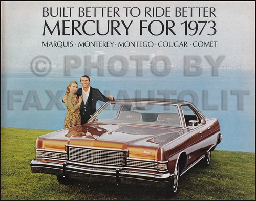1973 mercury sales catalog - sales,