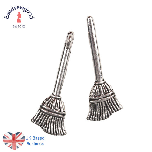Antique silver witches - antique, 3d
