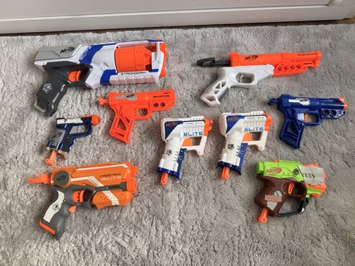 Large collection nerf guns - nerf,
