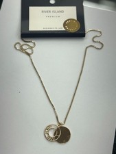 RIVER ISLAND PREMIUM GOLD PLATED NECKLACE - BRAND NEW