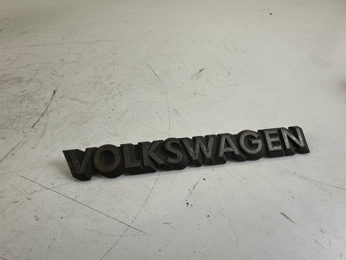 Golf cabriolet rear emblem - golf,