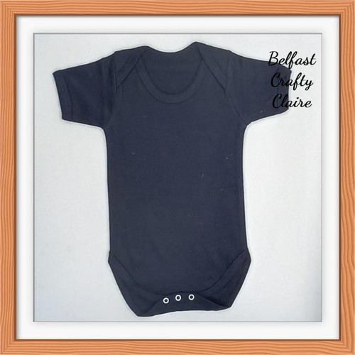 Plain black baby - black, short