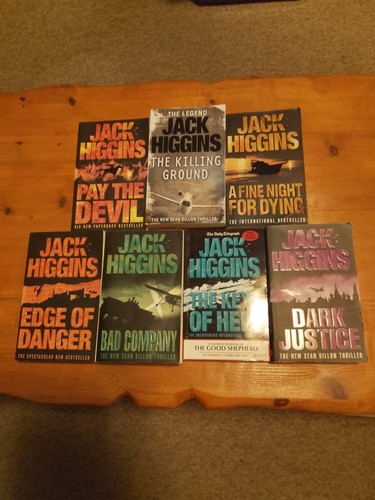 Jack higgins books - jack,
