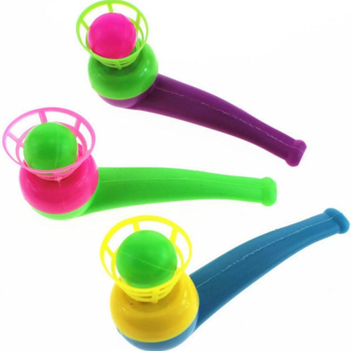 Pack blow pipe and ball - and, set