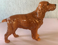 BESWICK DOG COCKER SPANIEL HORSESHOE PRIMULA No 967 GOLDEN BROWN GLOSS PERFECT