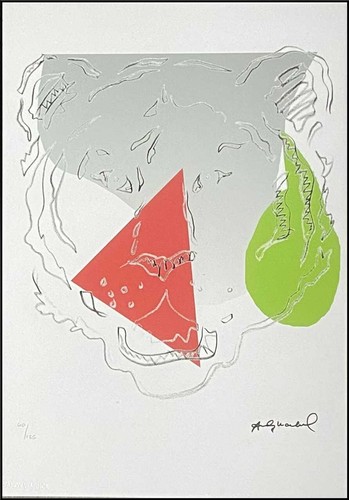 Andy warhol lion signed - *,