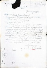 FRANK SINATRA - Handwritten