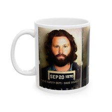 Jim Morrison Mugshot Coffee