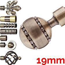 Curtain Pole Finials 19 mm