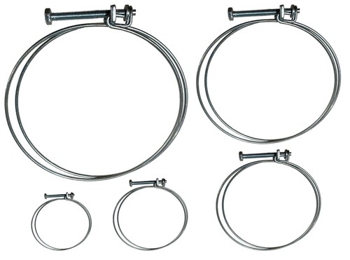 Ventilation hose clips - hose,