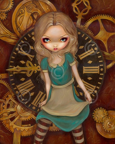 Art print alice - alice, and