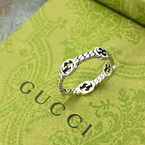 Gucci interlocking ring chain - gucci,