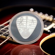 Silver Guitar Pick - .999 Fine