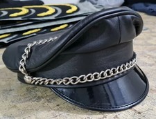 Black  100% Leather Chain