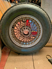 1 no. Original Aston Martin DB5/DB6 15" Chrome Wire Wheel