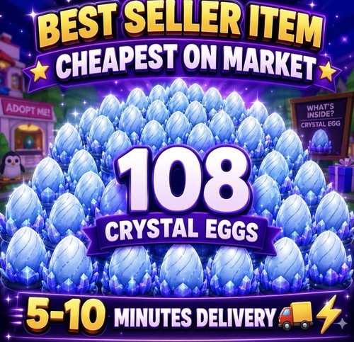 108x crystal eggs - 💎🥚108x,