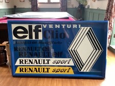 Renault ELF Sign Clio Renault Elf maxi 5 Turbo