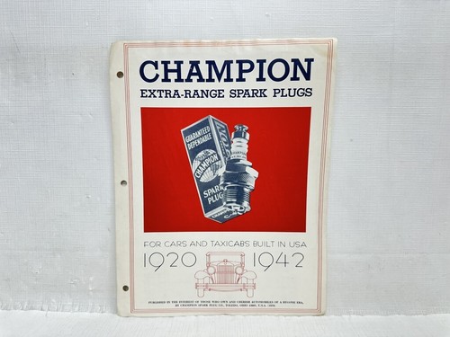 1920 1942 champion spark plug - champion,