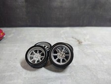 1/24 scale Minilite wheels good for diorama or model kits rims NOT PAINTED