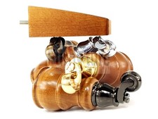 2x Wooden Castor Furniture