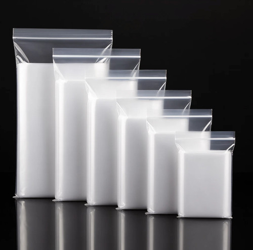 Grip seal bags - seal, clear