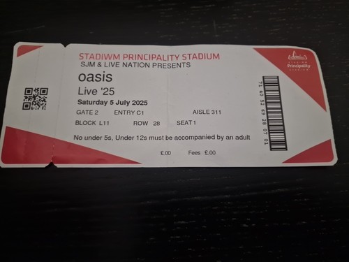 Oasis live ultra - rare, used