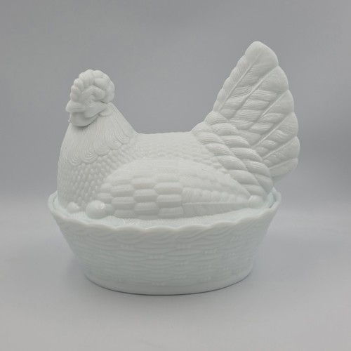 Vintage white milk glass - milk,