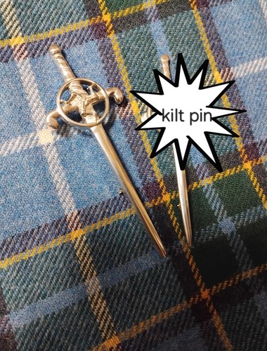 Manx legs kilt pin - 3,