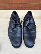 Gucinari Leather Shoes Mens Black UK Size 8